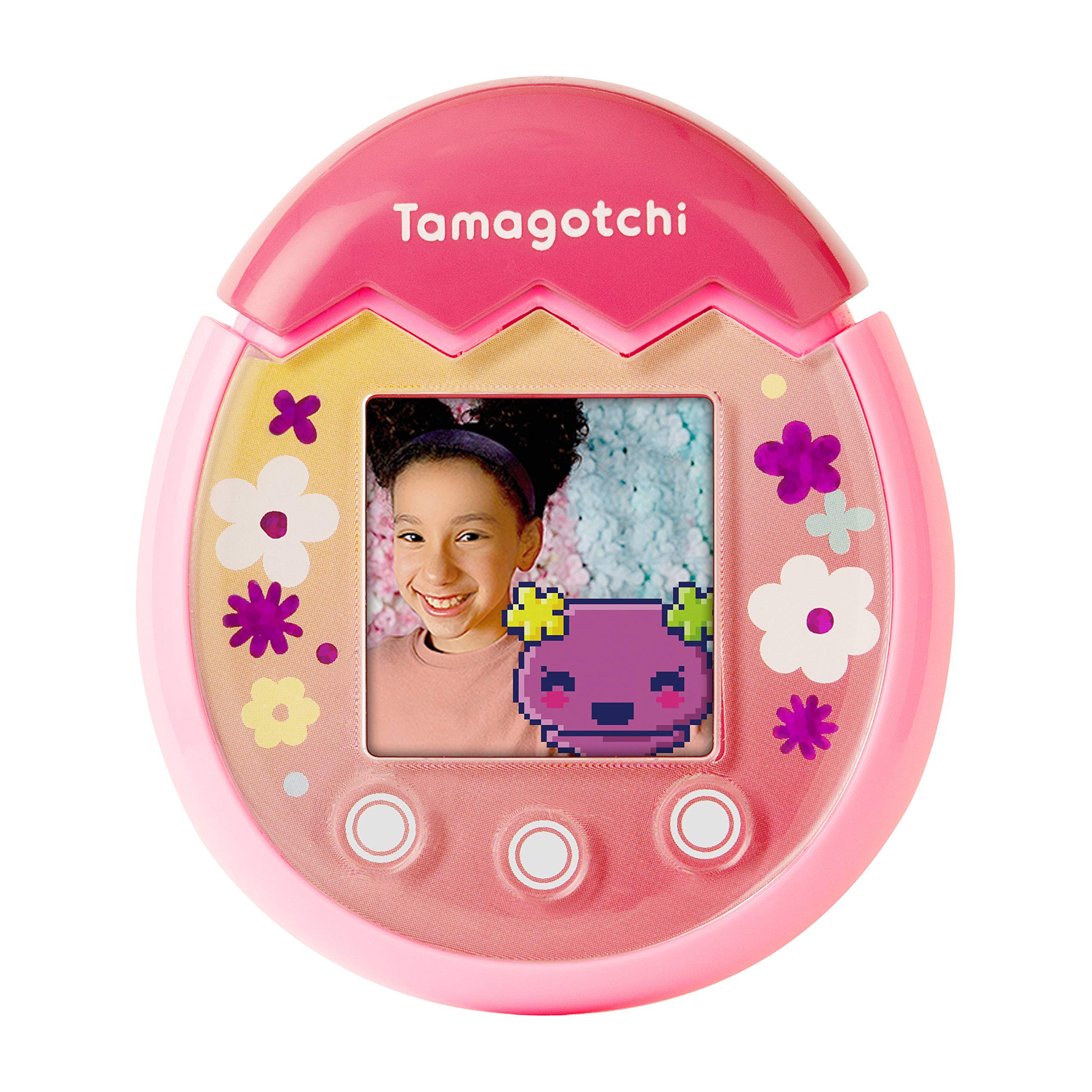 Tamagotchi Pix Floral Pink (Bandai) – ROLKO tech